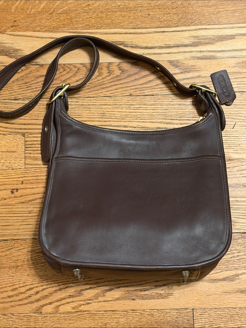 Coach Legacy Dark Brown Leather purse bag vintage Y2K